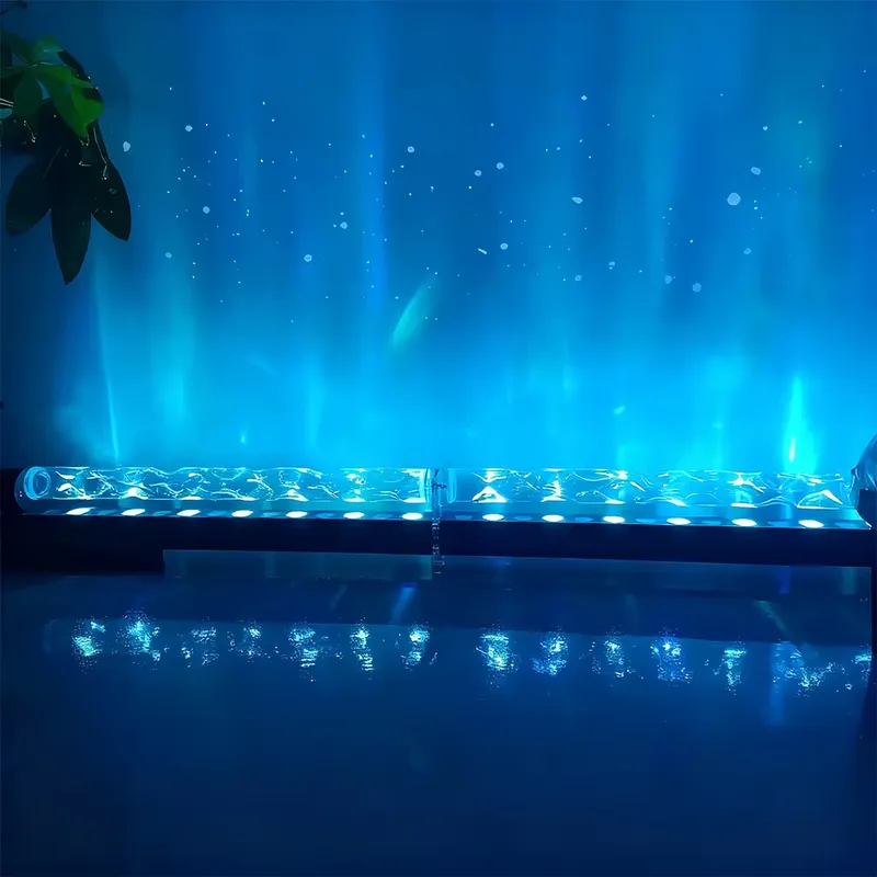 Lighting Decor For Living Room - Akıllı 3D Duvar Yıkama Alev Projeksiyon