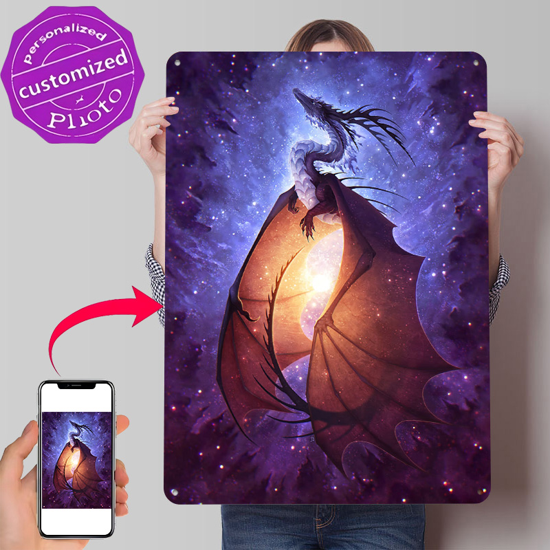 Nova Decor & Lighting Vase Glass Brun 26Cm - Nova 3D Doku Metal Poster Özelleştirilmiş