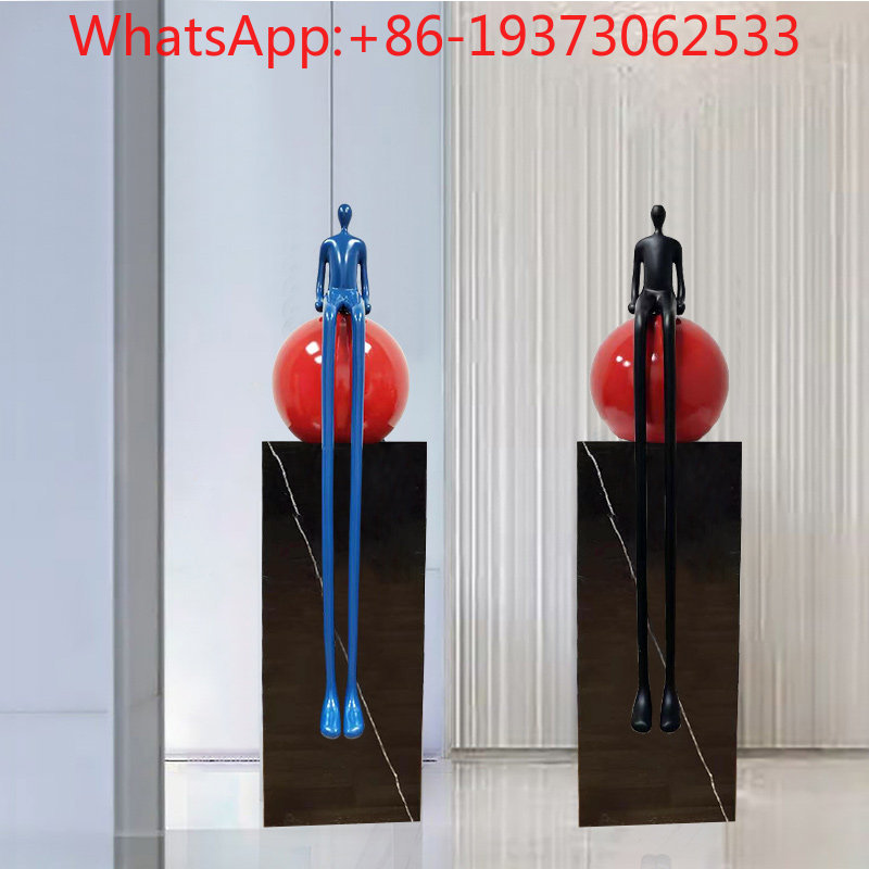 Decor Lighting & Decor Fires - Üst Düzey Soyut Uzun Bacaklı Figürler