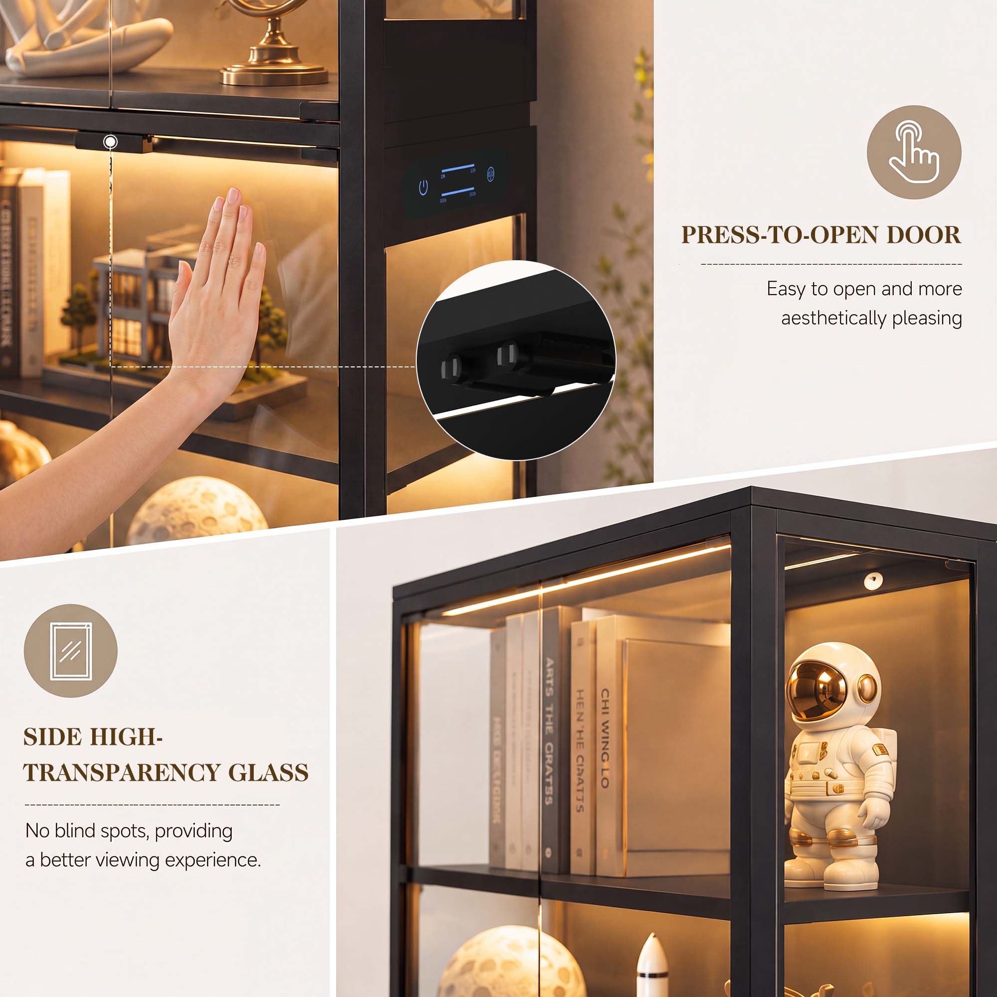 TCGBKAF 5 Katmanlı Cam Kapılı  - Home Lighting & Decor St Catharines On incelemesi ve fiyatı