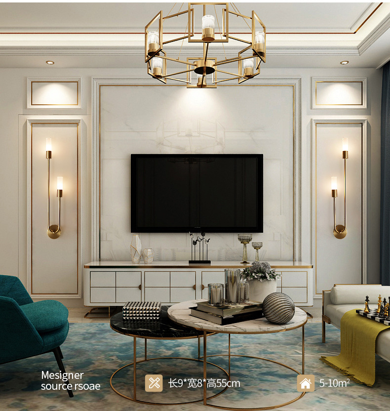 Retro Arka Plan Oturma Odası K - Lighting Decor For Living Room incelemesi ve fiyatı