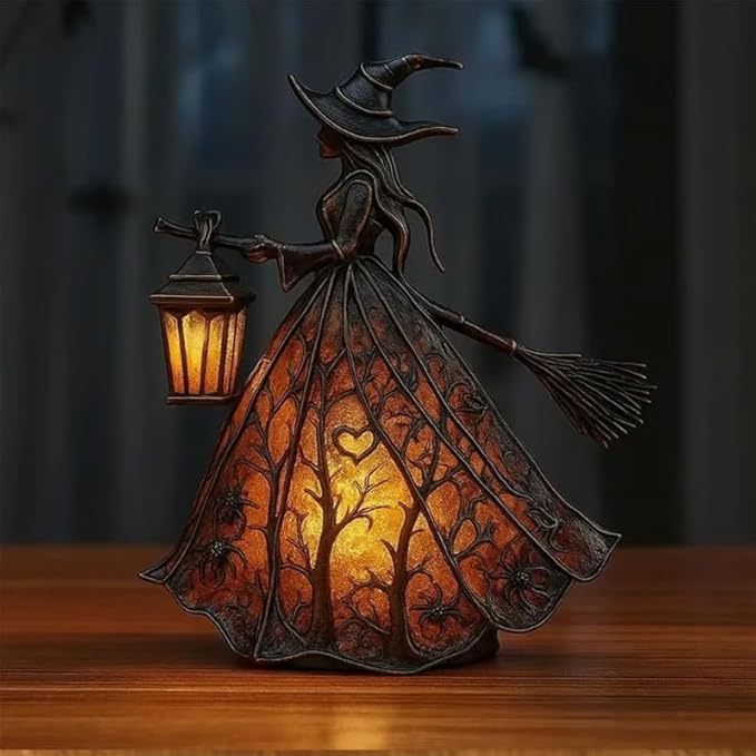 Cadı Reçine Masaüstü Gece Lamb - Decor Lighting & Decor Fires incelemesi ve fiyatı