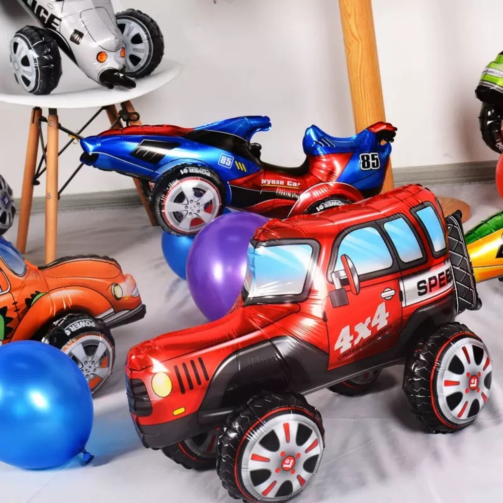 3D Karikatür Araba Folyo Balon - Lighting Mcqueen Birthday Decor incelemesi ve fiyatı
