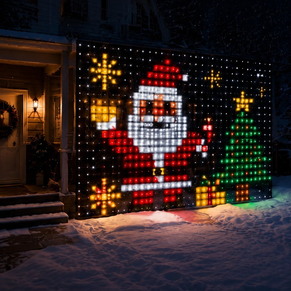 LED Piksel Perde Işıkları Blue - Lighting Decor Home incelemesi ve fiyatı