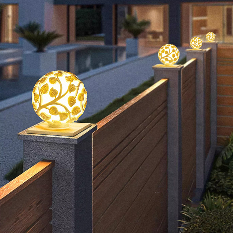 Dış mekan sütun lambaları güne - Garden Lighting Decor incelemesi ve fiyatı