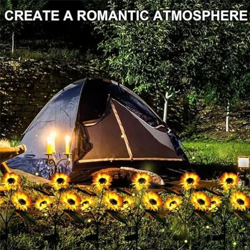 Zarif-Güneş Enerjili LED Ayçiç - Garden Lighting Decor incelemesi ve fiyatı