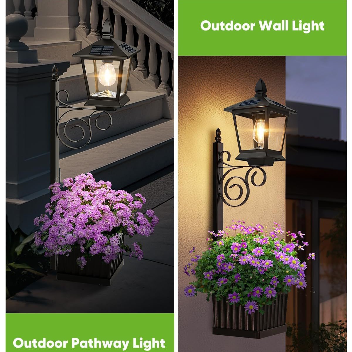 2'si 1 arada Güneş Enerjili Sa - Garden Lighting Decor incelemesi ve fiyatı