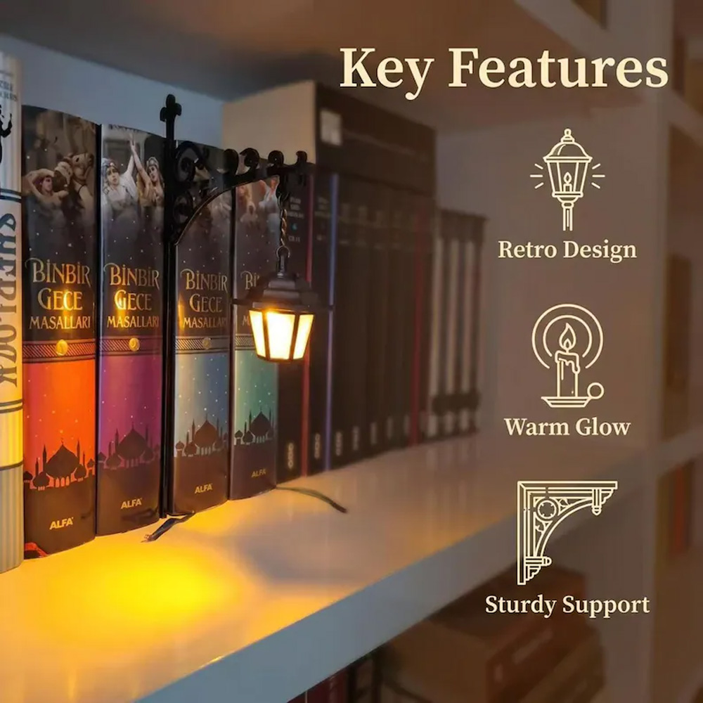 Kütüphane Feneri Dekoratif Kit - Decor Lighting & Decor Fires incelemesi ve fiyatı