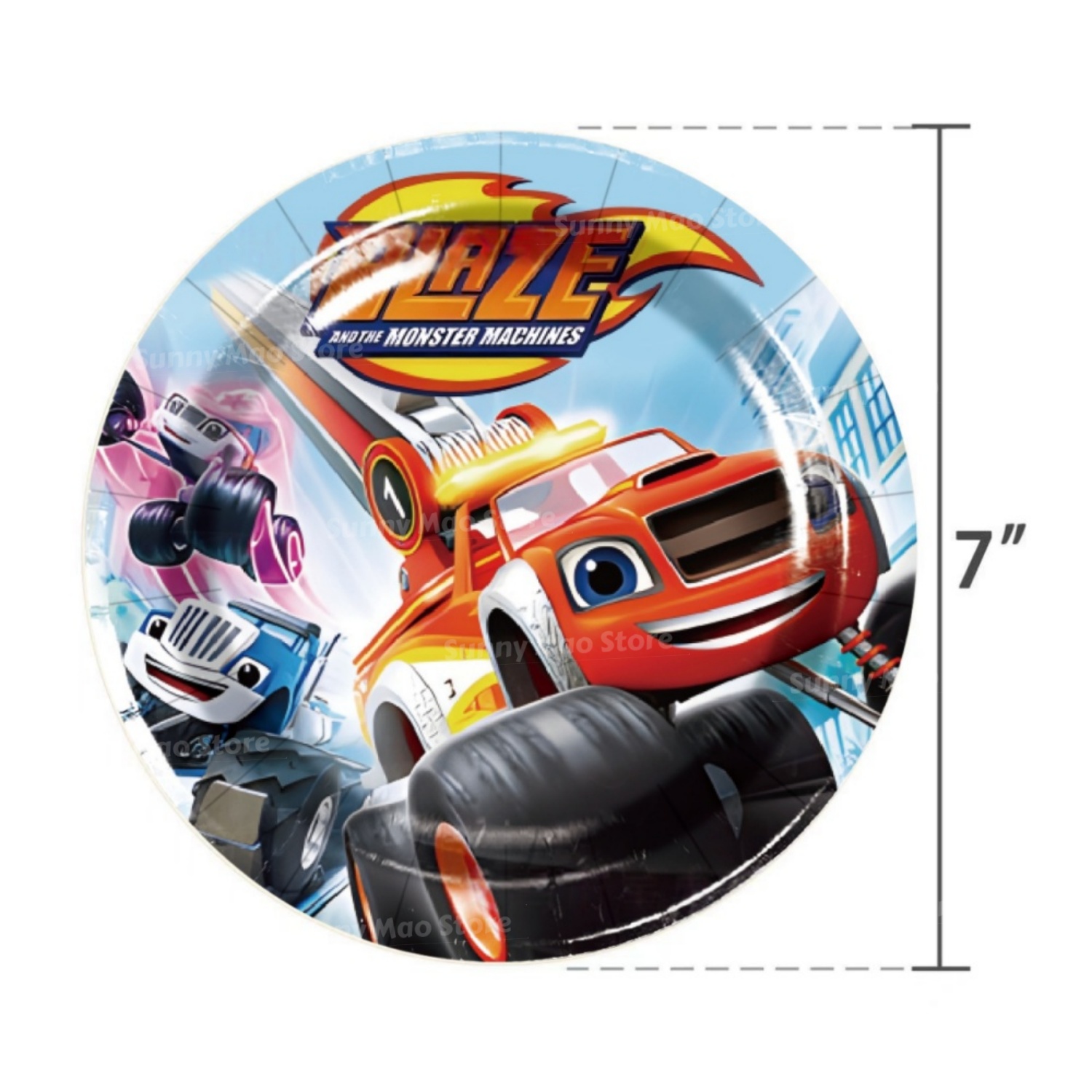 Blaze Canavar Doğum Günü Dekor - Lighting Mcqueen Birthday Decor incelemesi ve fiyatı