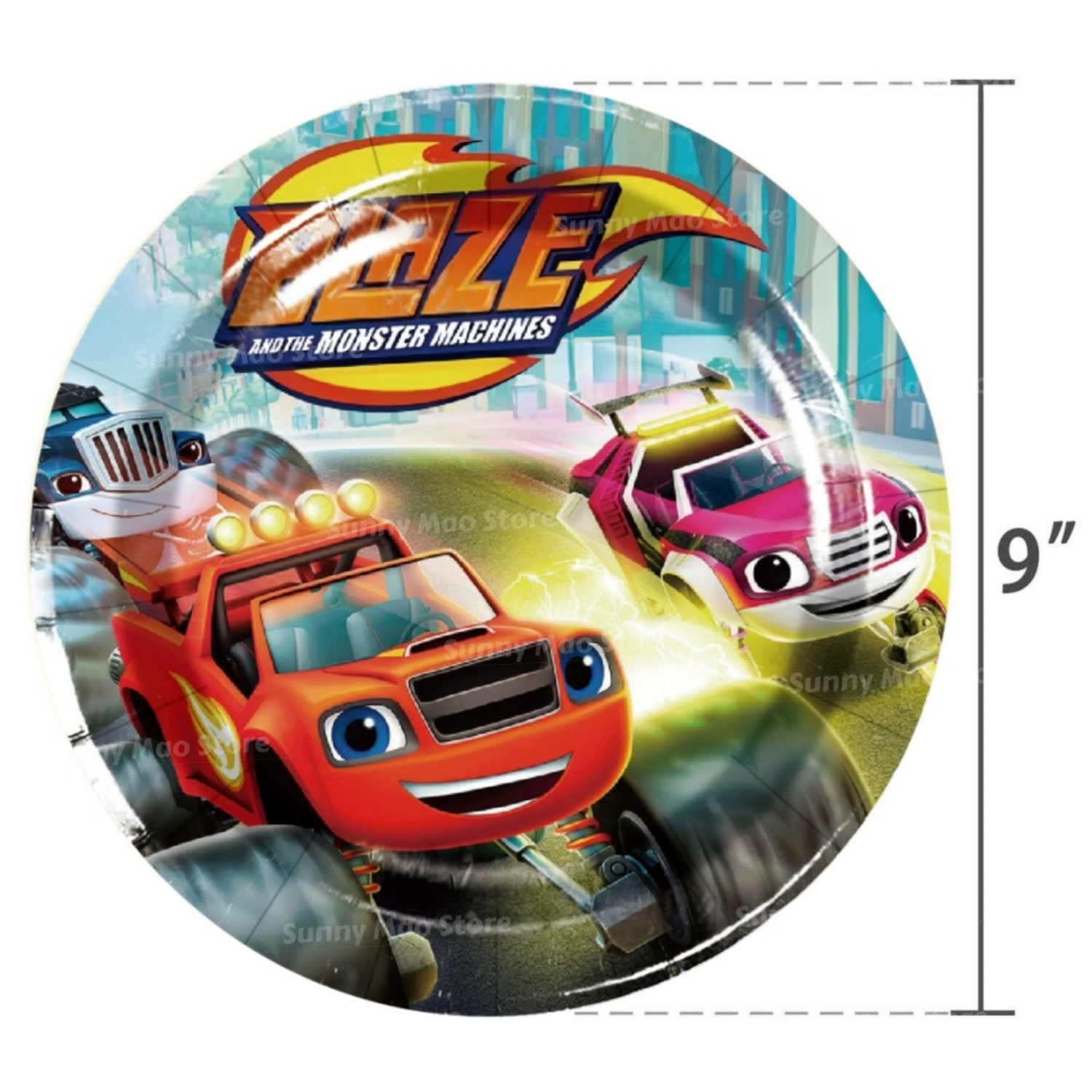 Blaze Canavar Doğum Günü Dekor - Lighting Mcqueen Birthday Decor incelemesi ve fiyatı