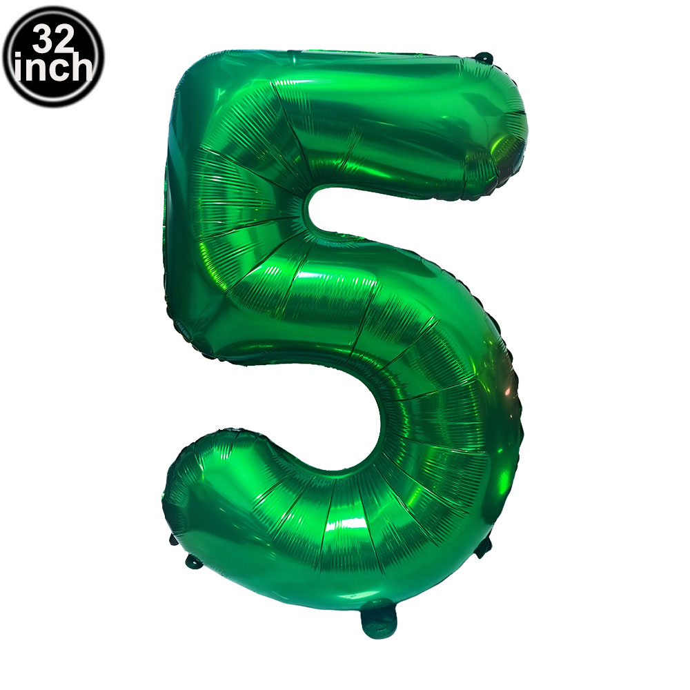 Çok Renkli Büyük Sayılar 5 Bal - Lighting Mcqueen Birthday Decor incelemesi ve fiyatı